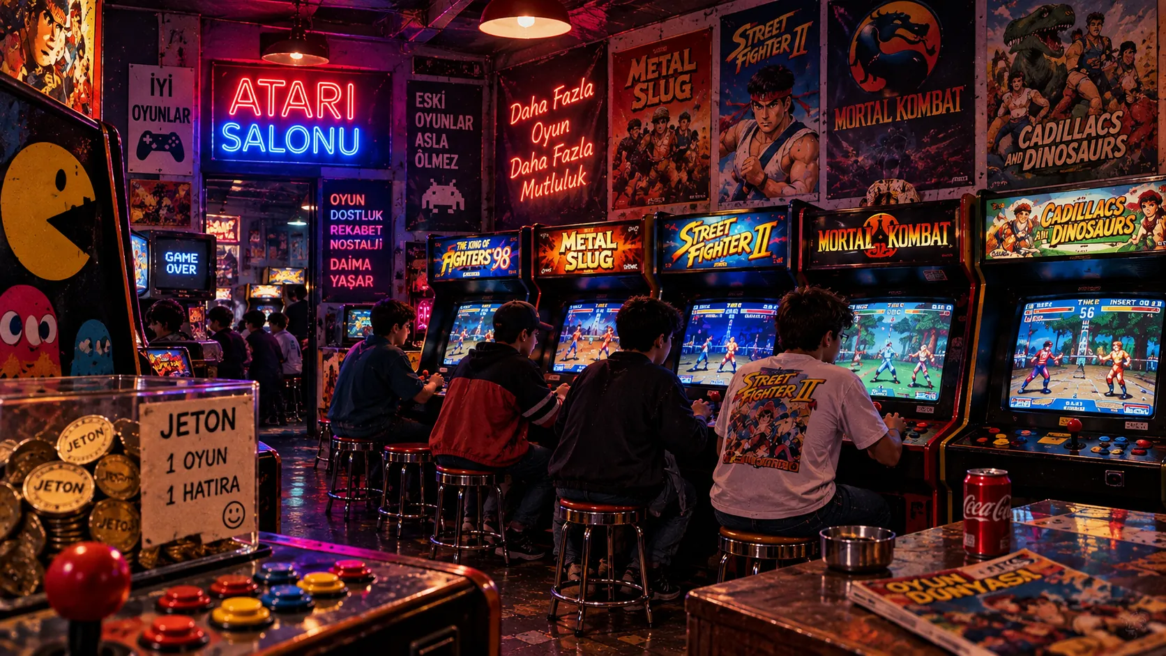 Atari Salonlarının Altın Çağı: 80’ler ve 90’lar