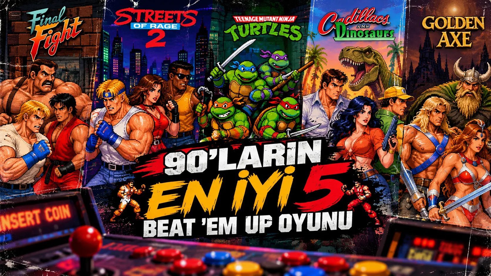 Beat ’em Up Türünün Ataları ve En İyi 5 Oyun