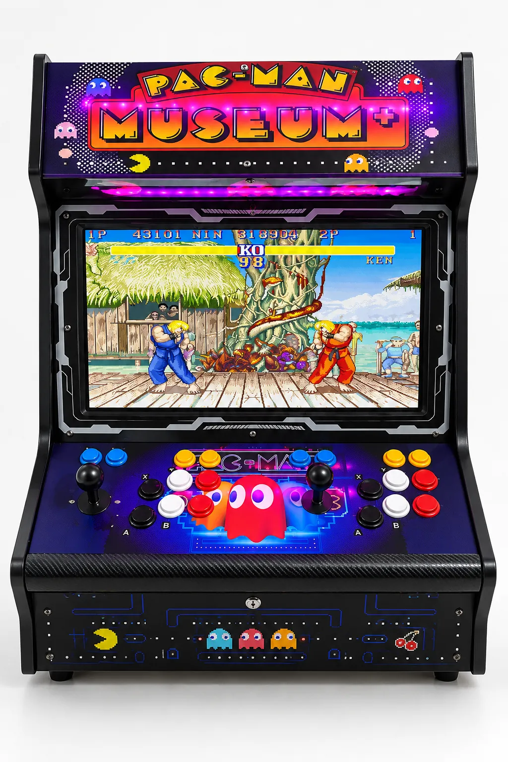 19” Ekranlı Bartop Arcade 10.000+ Oyunlu Metal Arcade Kabin