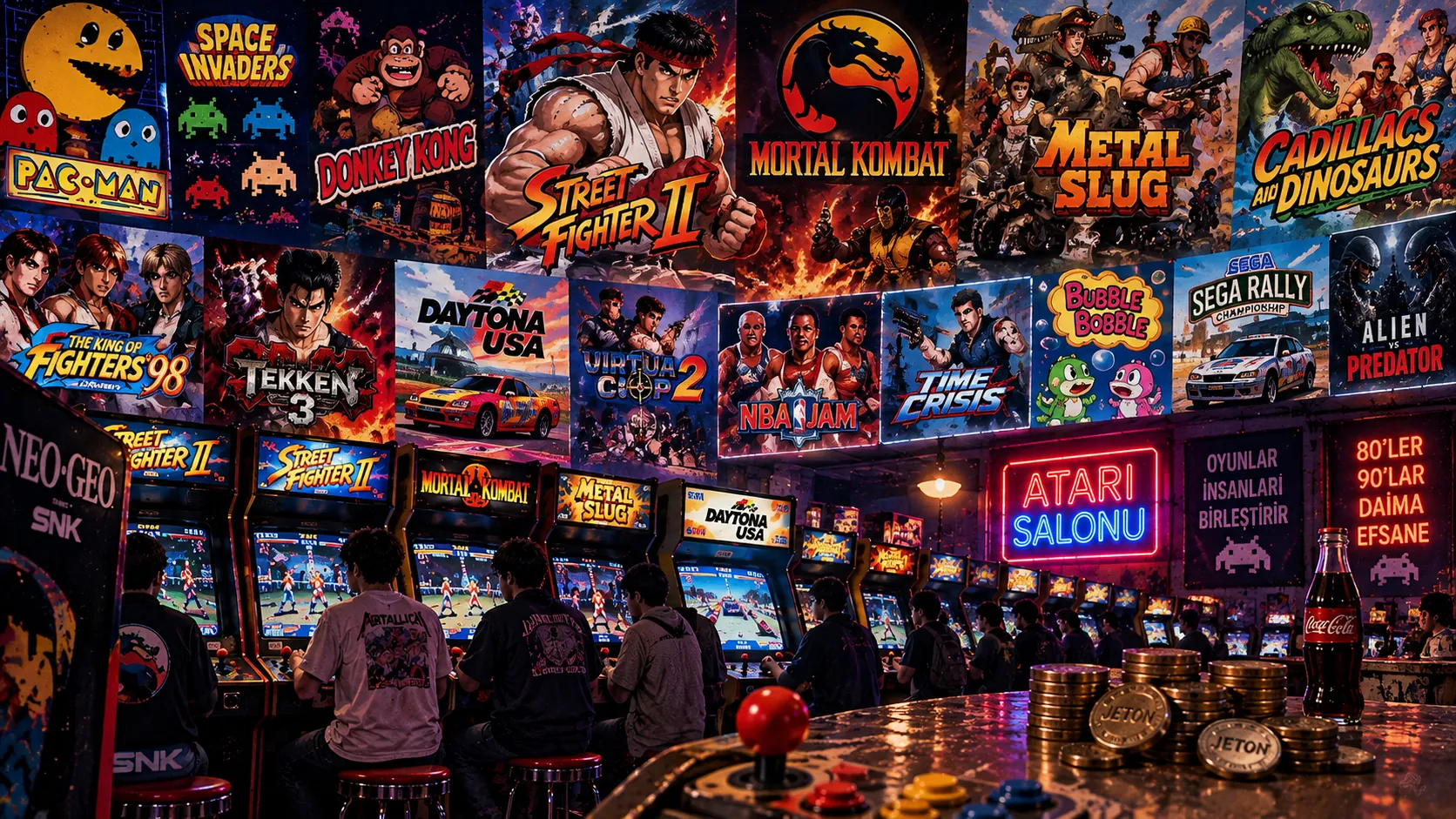 Atari Salonlarında İz Bırakan 20 Arcade Oyunu